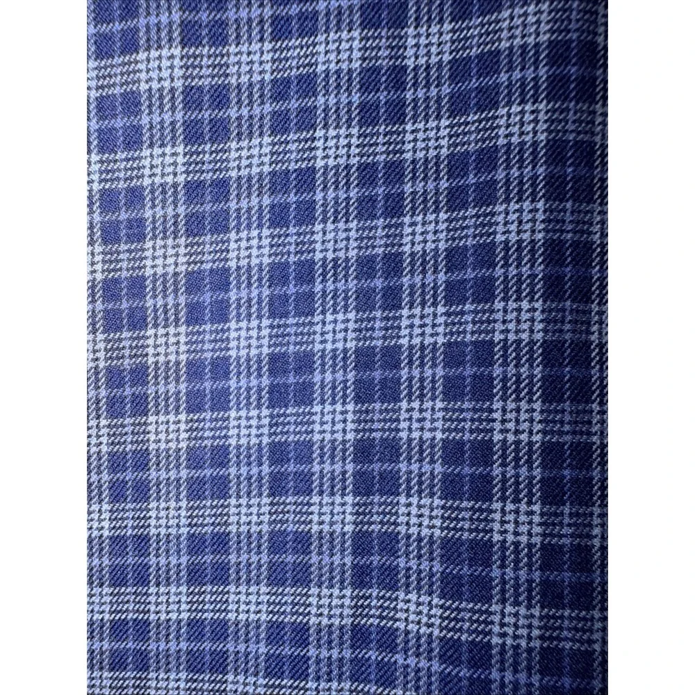 Polo Ralph Lauren Men's Blue Multi Plaid Print Classic Fit Button Front Shirt XL